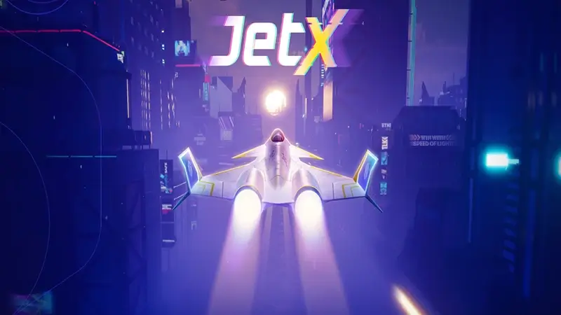JetX casino game interface dashboard